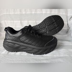 NIB Men's Hoka Bondi SR BLACK/BLACK